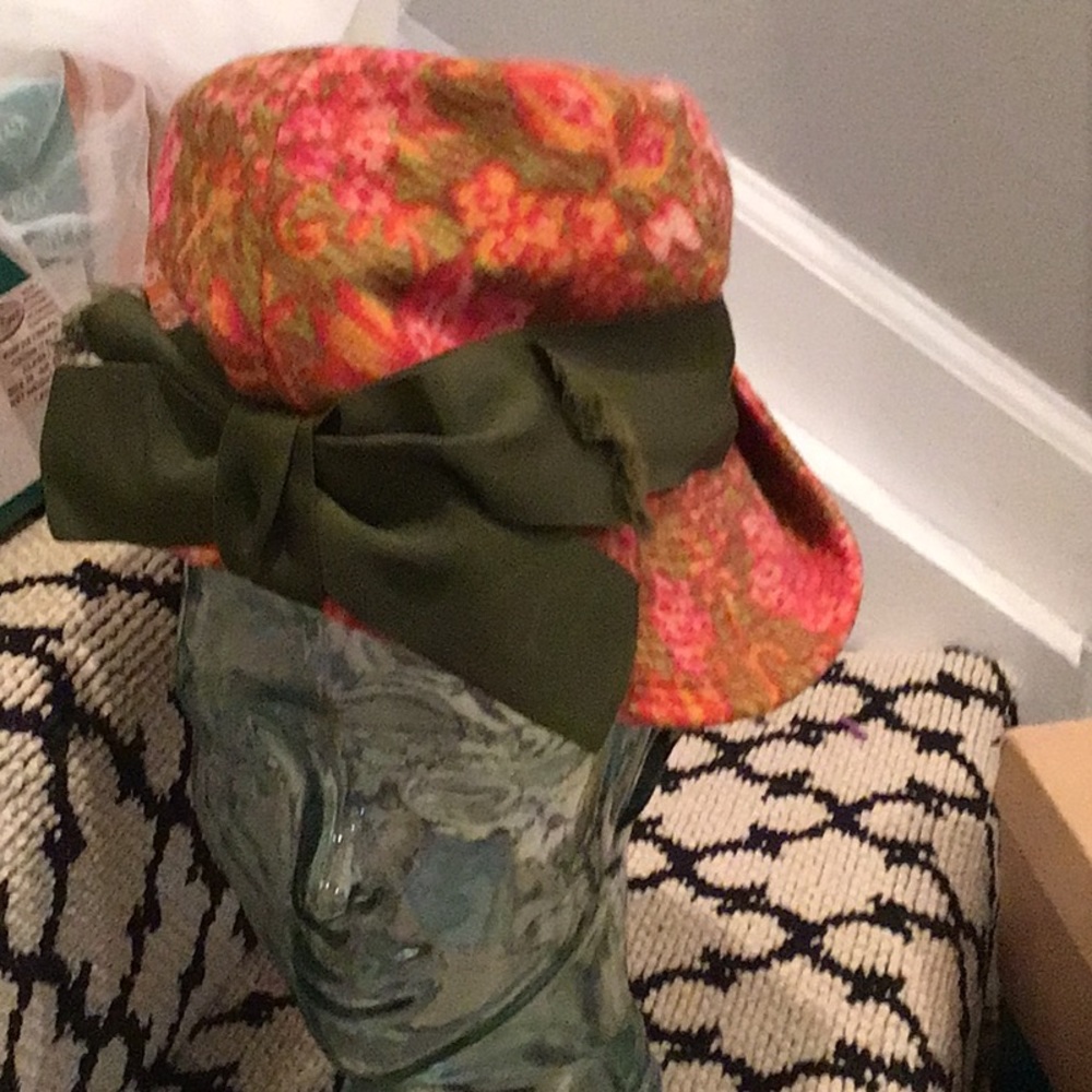 Vintage floral hat